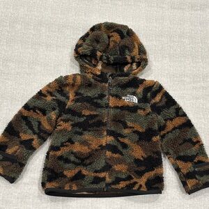 The North Face Camouflage Fleece Jacket
